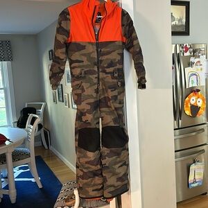 686 Boys Small Snowboarding Onsie.  Insulated.